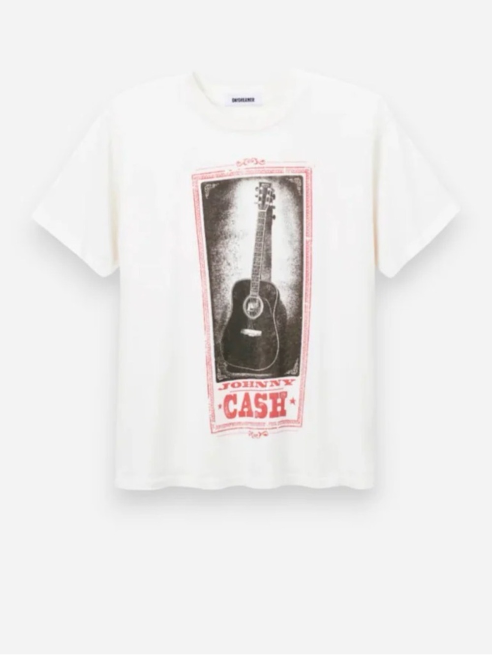 Johnny Cash Graphic Tee in White - Picture 3 of 9